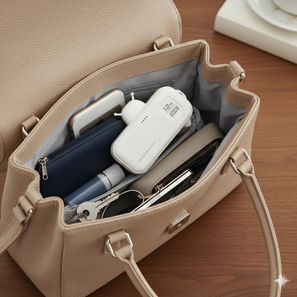 Ne tombez plus jamais à court de batterie. Notre mini powerbank allie puissance, énergie et élégance dans un format pocket. Restez mobile toute la journée.