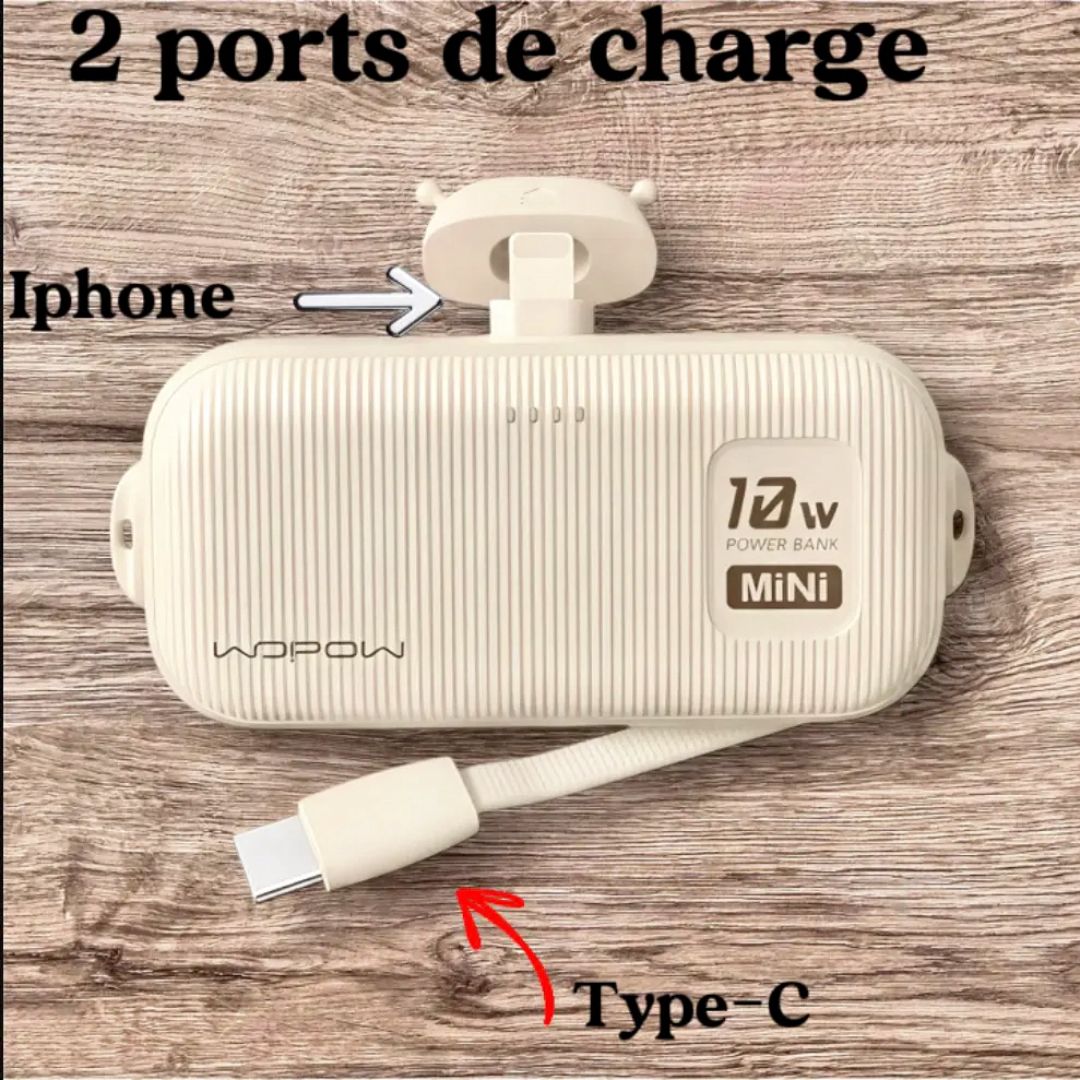 Mini Powerbank 5000 mAh